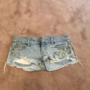Jean shorts